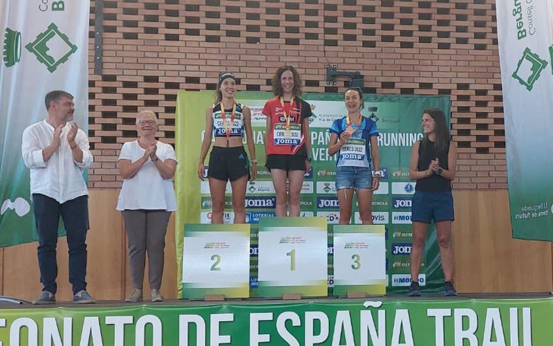 Silvia Lara, bronce en el Campeonato de España de Trail Running Subida Vertical