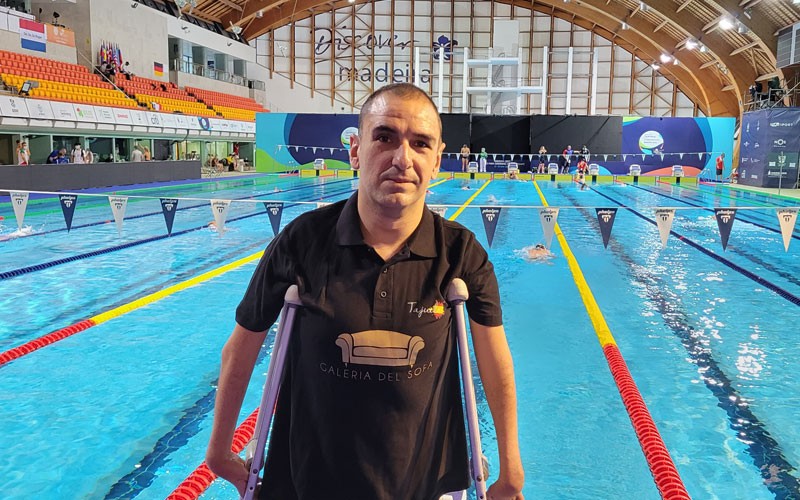 Tajuelo alcanza tres finales en el Mundial de Natación Paralímpica de Madeira