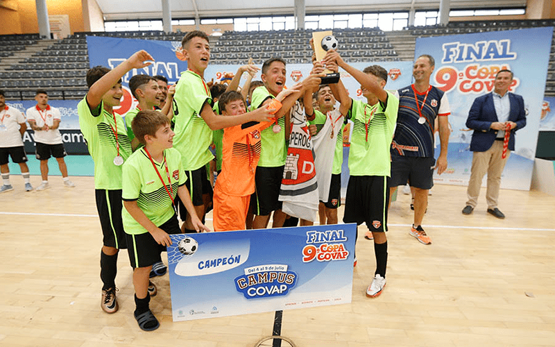 Los alevines del CD Torreperogil, campeones de la Copa Covap