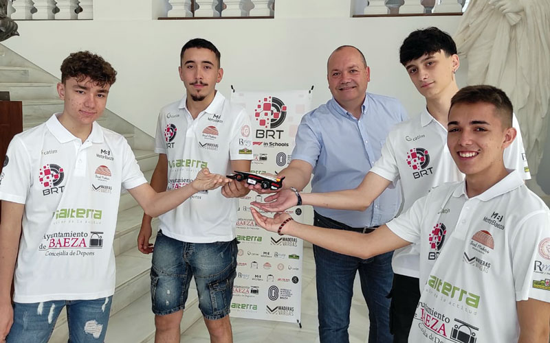 El equipo baezano ‘Biatia Racing Team’, preparado para Silverstone