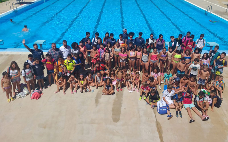 Éxito de participación en las Escuelas Deportivas de Verano del Ayuntamiento de Jaén