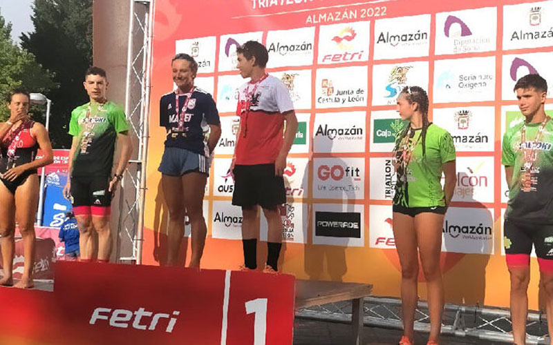 José Ramón Jiménez, bronce en el Nacional Júnior de Triatlón Cross