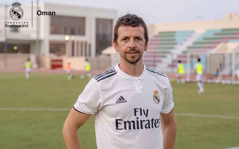 El ubetense Julián Villar-Aragón, director de la Fundación Real Madrid en Omán