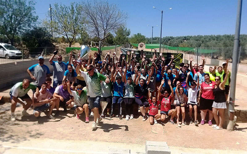 Laura Agea y Dani Moreno reinan en el Campeonato de Andalucía de Bolo Andaluz Valle