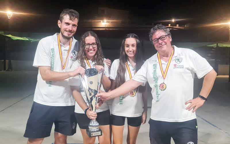 Pleno del Cazorla Puente de las Herrerías en la Copa FEB de Bolo Andaluz