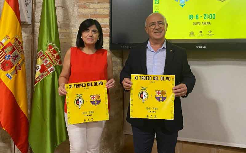 Presentado el XI Trofeo El Olivo que enfrentará a Jaén FS y Barça