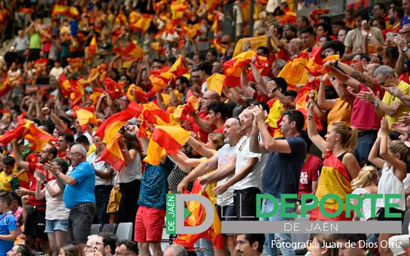 La afición en el Olivo Arena (España-Portugal | sub-19)