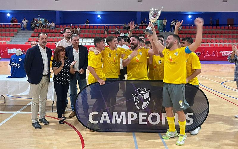 El Bailén 2008 FS, campeón de la Copa Presidente tras imponerse al Linares Deportivo