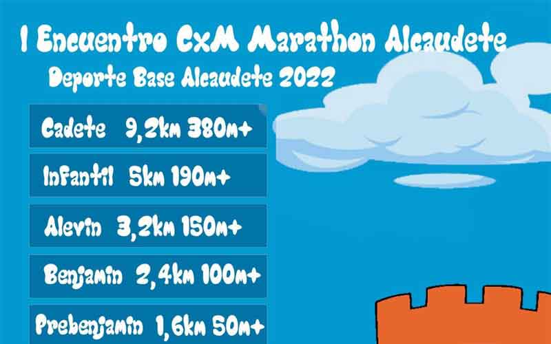 Abierto el plazo de inscripción para el I Encuentro CxM Marathon Alcaudete