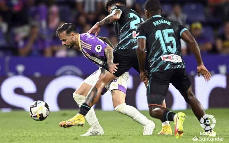 Primera victoria para Iván Sánchez y Aguado con el Real Valladolid