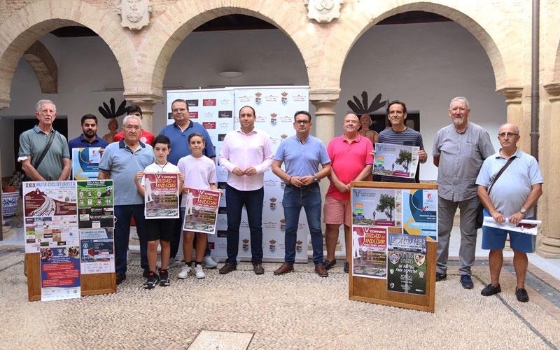 Intenso inicio deportivo de la temporada 22-23 en Andújar