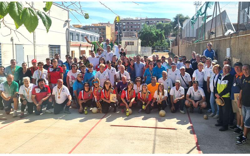 Gran nivel en el Campeonato de España por parejas de bolo andaluz celebrado en Onda