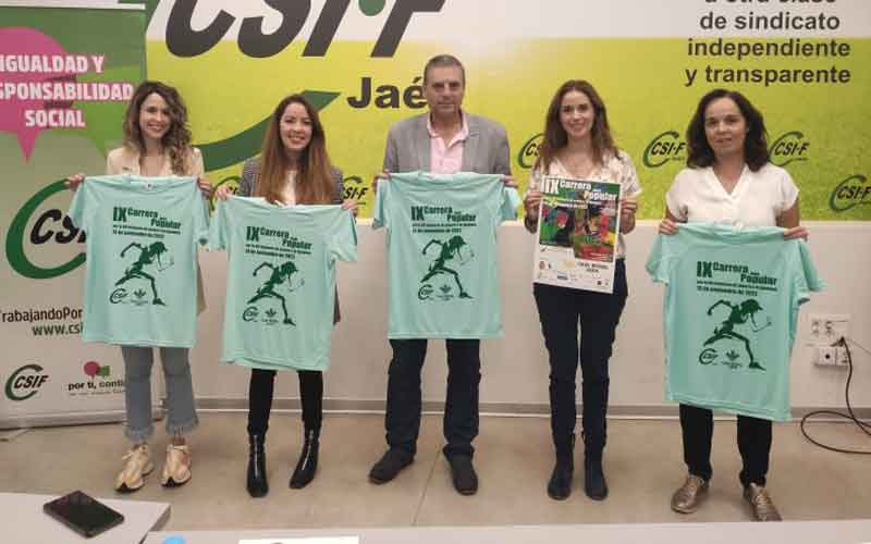 CSIF presenta su IX Carrera por la no violencia de género y la igualdad