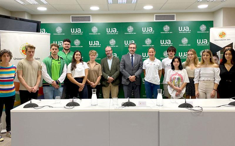 El Programa de Apoyo a Deportistas Universitarios de Alto Nivel de la UJA integra a doce estudiantes