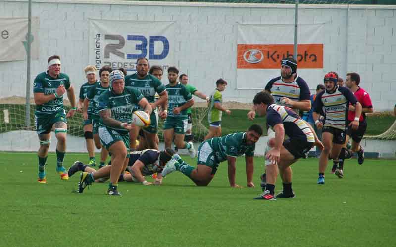 Duro enfrentamiento para Jaén Rugby ante Alcobendas