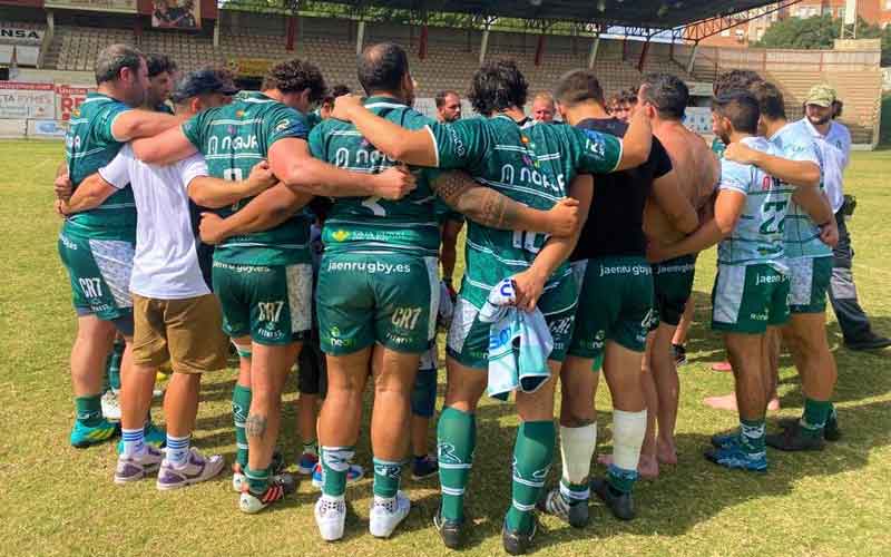 El espíritu competitivo permite a Jaén Rugby salvar un empate en su duelo ante UR Almería