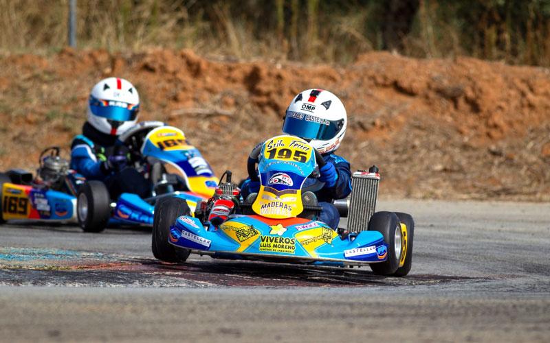 Las adversidades marcaron la participación de Mario Prieto en el Andaluz de Karting