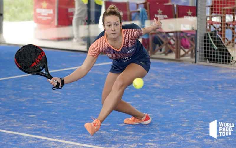 Marta Porras acaricia el pase a la previa del Menorca Open de World Padel Tour