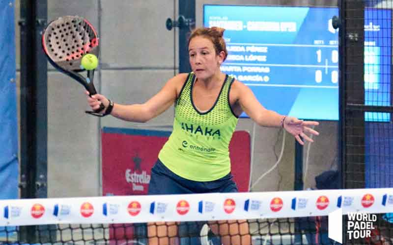 Cara y cruz para Marta Porras en el Santander Open de World Padel Tour