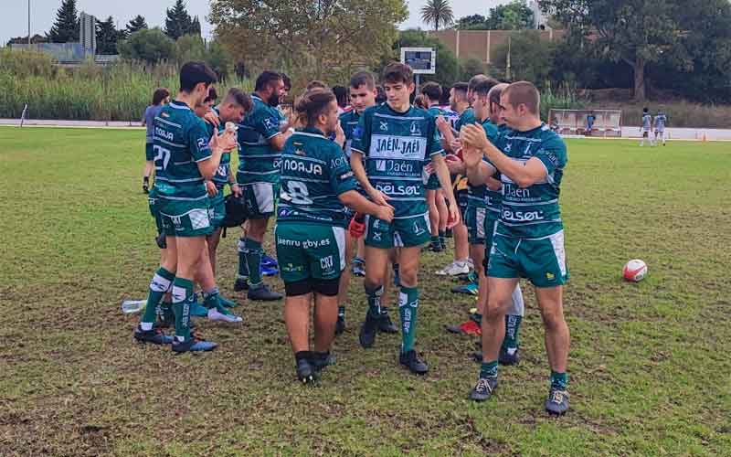 Jaén Rugby B estrena su casillero de victorias con un triunfo ante San Roque RC