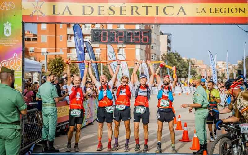 Trailrunners Avanza Jaén se impone en la modalidad por equipos de ‘La Desértica’