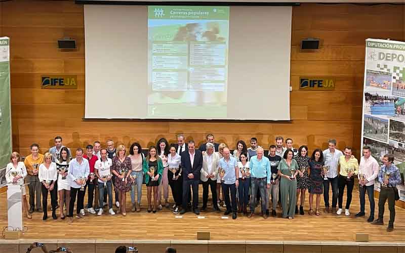 Diputación entrega los trofeos del XIII Gran Premio de Carreras Populares ‘Jaén, Paraíso Interior’