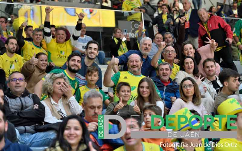 La afición en el Olivo Arena (Jaén FS – UMA Antequera)