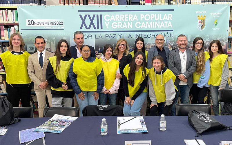 La XXII Gran Carrera y Caminata por la Paz y la Integración se celebrará el 20 de noviembre en Jaén