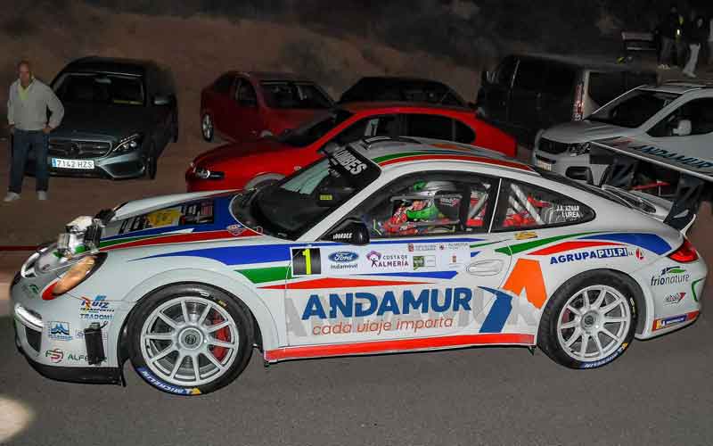 Abandono forzoso para Iván Urea en el Rally Costa de Almería