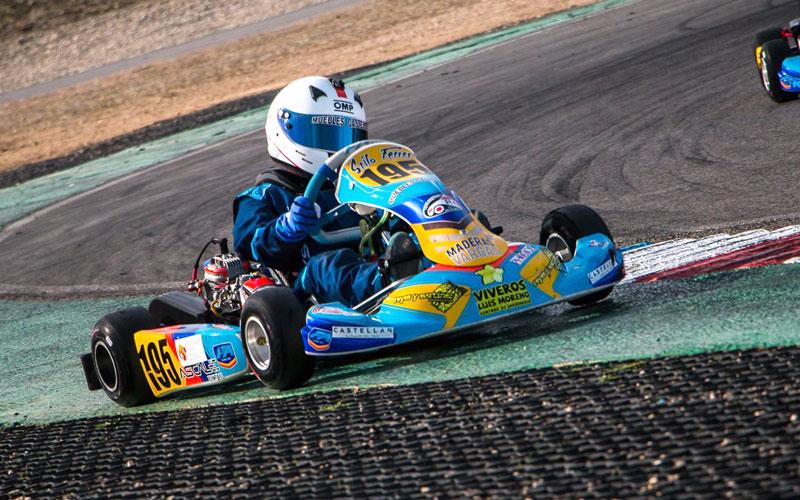 Mario Prieto culmina el Andaluz de karting en tercera posición