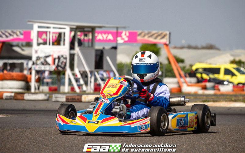 Mario Prieto afronta la Gran Final del Campeonato de Andalucía de Karting