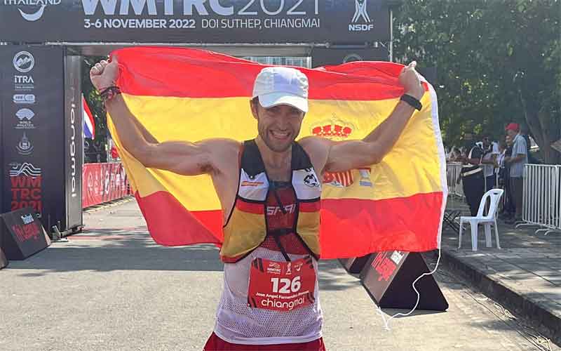 Canales, cuarto del mundo y primer español en el Mundial de Ultra Trail Running