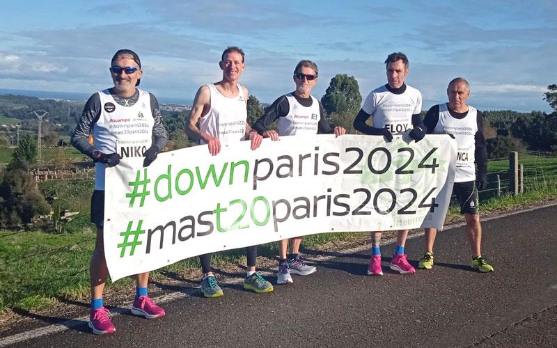 Reto solidario de González Aouita para la inclusión de los deportistas con síndrome de down en París 2024