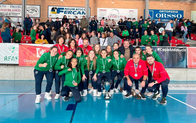 La Selección de Jaén sub’16 femenina, subcampeona de Andalucía