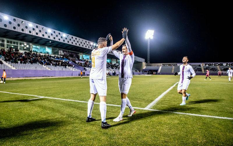 Incontestable goleada del Real Jaén al Huracán Melilla