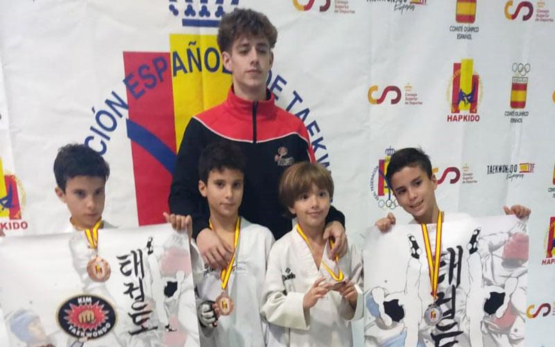 El Ayuntamiento de Jaén celebra el resultado del club Taekwondo Kimte´s en el Nacional precadete