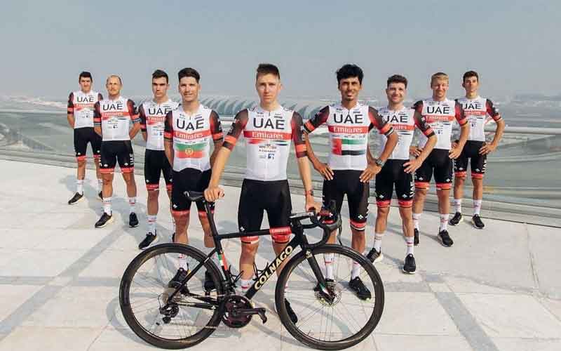 UAE Team Emirates y Astana confirman su presencia en la Clásica ‘Jaén Paraíso Interior’