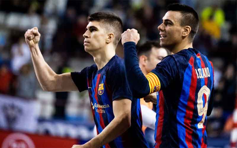 Antonio Pérez, campeón de la Supercopa de España con el Barça