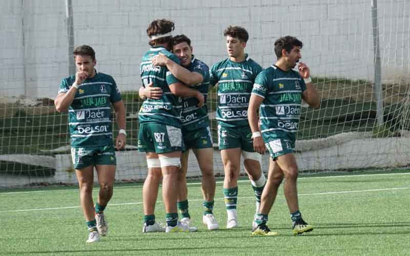 Jaén Rugby sella su pase al Grupo Élite arrollando a CAR Cáceres
