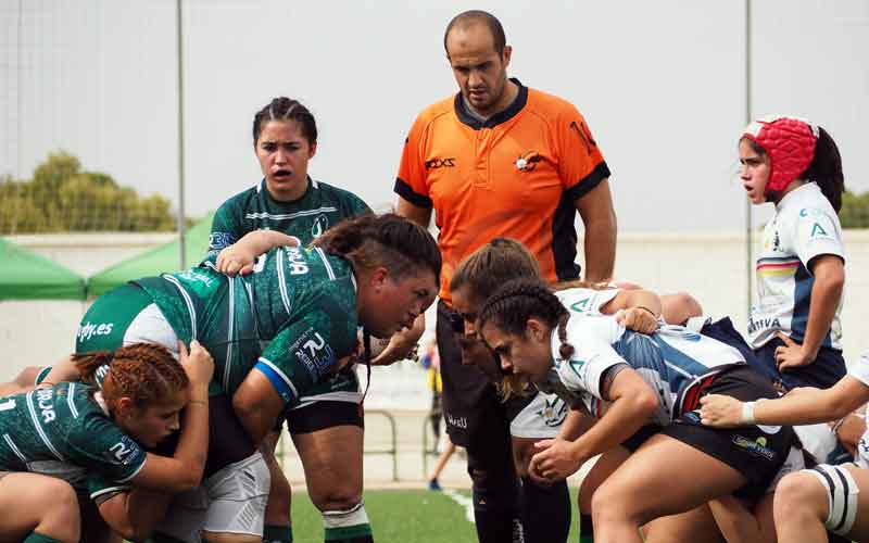 Las lesiones merman el rendimiento del Jaén Rugby Femenino ante el Universitario Sevilla RC
