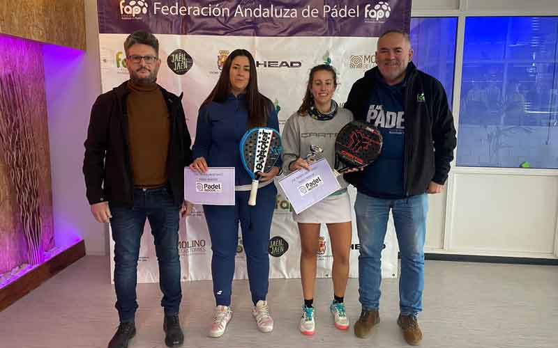 martinez trigo campeonas jaen padel provincial