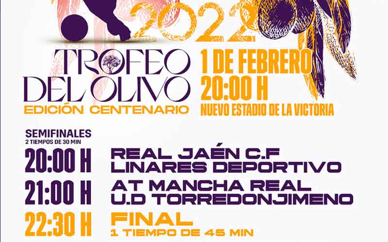 El Trofeo del Olivo del Centenario del Real Jaén, un cuadrangular con Linares, Mancha Real y Torredonjimeno