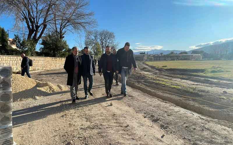 obras pista angel cortes jaen la salobreja atletismo