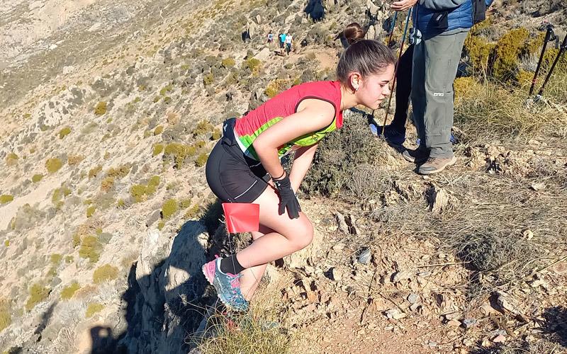 Ana Bravo, subcampeona de España sub-20 de Trail Running Subida Vertical