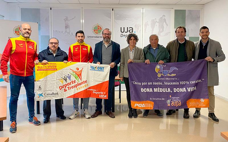 Fútbol en la UJA para concienciar sobre la donación de órganos y médula osea