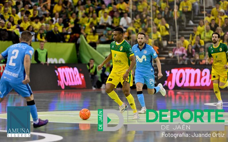 Jaén FS estrena su condición de campeón de la Copa de España ante Ribera Navarra