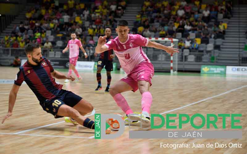 El Jaén FS se pone a prueba frente al Levante antes de la Copa de España