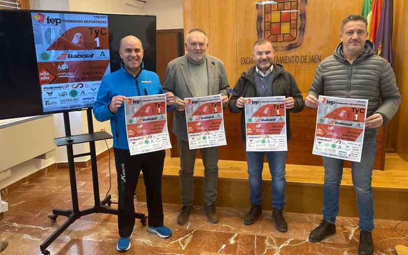 Jaén acogerá la primera prueba del Circuito Nacional de Menores 2023 de pádel
