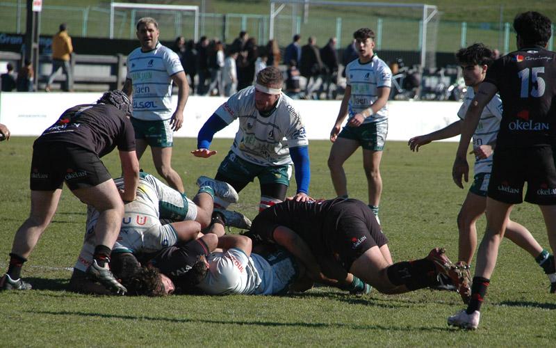 El esfuerzo de Jaén Rugby se queda sin premio ante Zarautz