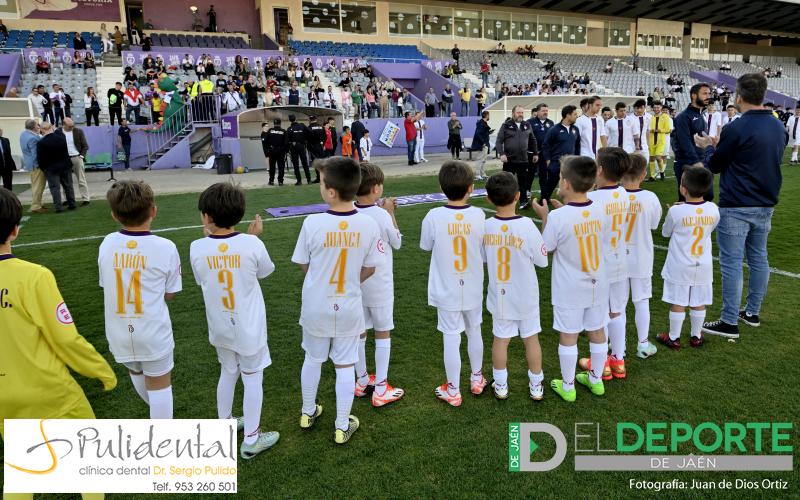 Los equipos de la cantera del Real Jaén, presentados en La Victoria